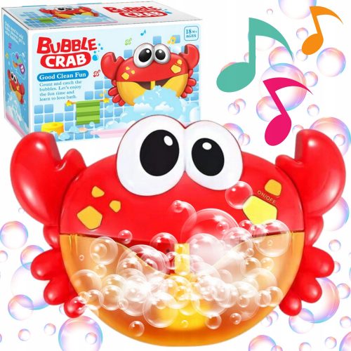  Stroj za pjenjenje Igra se Bubble Crab Tub Igračka za kupanje