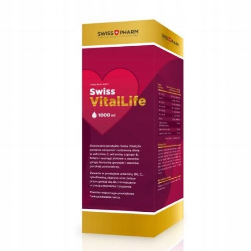  Swiss Pharm Vitallife vitamin CB željezo tekućina 1000 ml