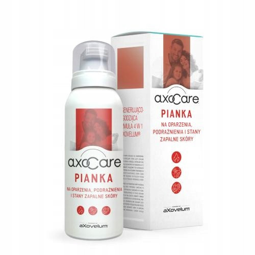 AxoCare pjena za opekline, iritacije i upale kože, 85 ml