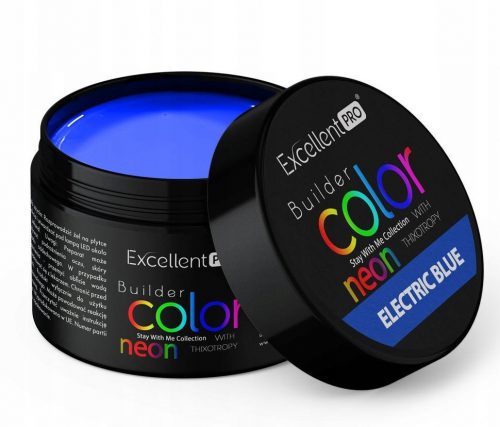  IZVRSNI PRO BUILDER GEL GEL ZA IZGRADNJU NEON BLUE ELECTRIC BLUE 30 g