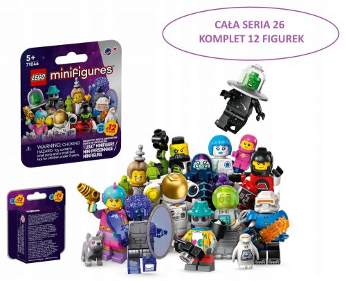  LEGO Minifigures 71046 MINIFIGURS Set cijele serije 26 set od 12 figurica