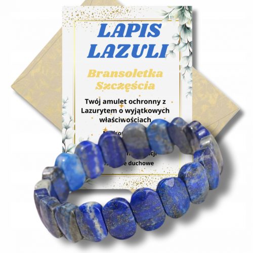  Narukvica sreće, LAPIS LAZULI - LAZURIT, fasetirani prirodni kamen