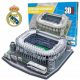  3D SLAGALICA REAL MADRID NOGOMETNI STADION FC SANTIAGO BERNABEU VELIKA 101 kom.