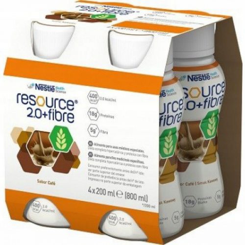  Medicinska hrana Nestle Resource 2.0 + Fiber 4x200 ml