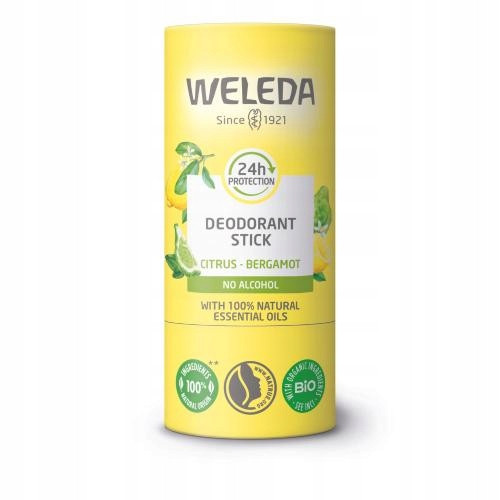  WELEDA Limun-bergamot dezodorans u stiku, 50g