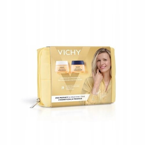  Vichy Neovadiol set dnevna krema za obnavljanje gustoće 50ml + noćna krema za obnavljanje gustoće 50ml + kozmetička torbica