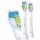  2x PHILIPS SONICARE DIAMOND CLEAN HX6062 BLACK SAVJETI ZA ČETKICE