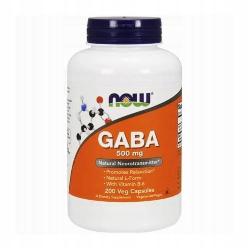  Now Foods GABA dodatak prehrani 500 mg 200 kapsula