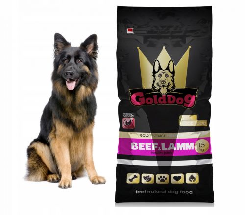  Gold Dog suha hrana za janjetinu 15 kg