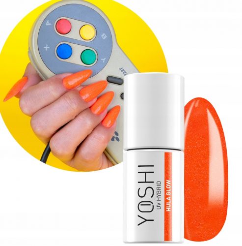  YOSHI HYBRID LAK ZA NOKTE S REFLEKTIVNIM FLASH EFEKTOM 012 HULA GLOW 6 ml