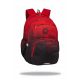  CoolPack školski ruksak s više odjeljaka, crni, Shades of red, 26 l