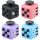  4X RUČNA KOCKA ANTI-STRES KOCKA FIDGET CUBE IGRAČKE gumbi gumbi u ruci