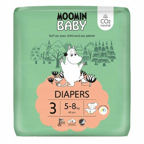  Muumi Moomin Baby pelene Veličina 3 48 kom.