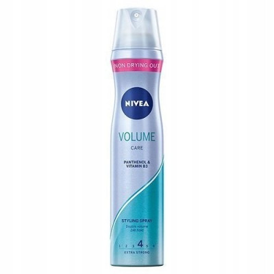  NIVEA SPREJ ZA KOSU 250ML VOLUME&HOLD 0% SILIKONA