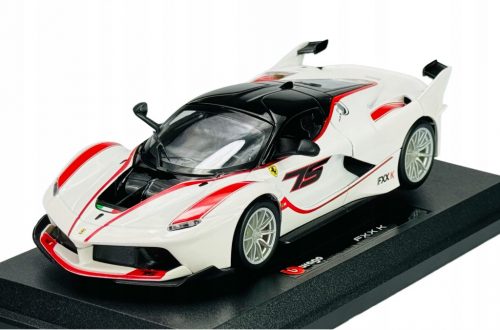  BBURAGO FERRARI FXX K BIJELI 1:24 NOVI METALNI MODEL 26301