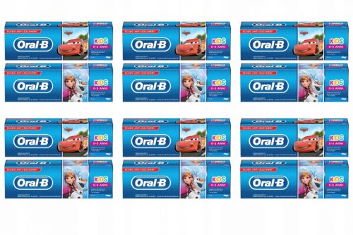  Oral-B Kids pasta za zube za djecu 12x75 ml Frozen&Cars