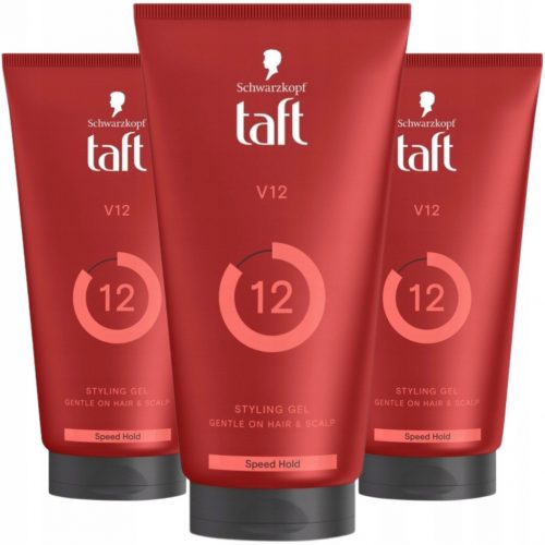  Taft Looks V12 Power Gel Gel za kosu 3x150ml