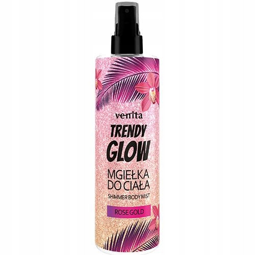  VENITA TRENDY GLOW LUMINATING BODY MIST - ROSE GOLD