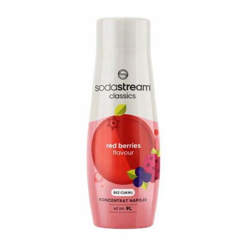  SodaStream Red Berries Zero Flavor sirup 440 ml