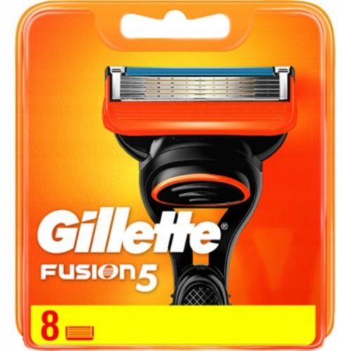  8x GILLETTE FUSION5 umeci za oštrice, gilette noževi