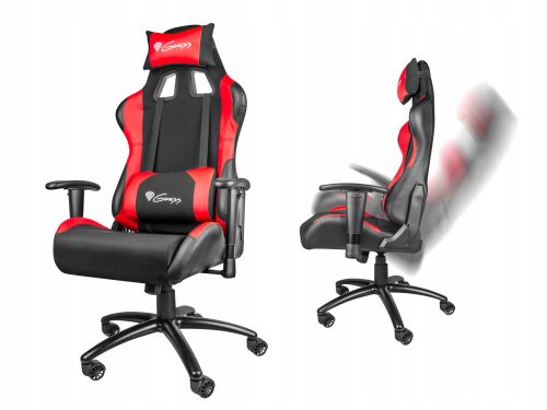  Genesis Nitro 550 gaming stolica, crna i crvena eko koža