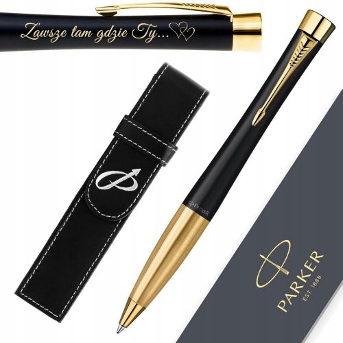  Parker Urban GT crna olovka s gravurom GRATIS + FUTROLA Poklon za tatu