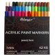  Artmagico Akrilni marker s finim vrhom (1 mm) 42 kom