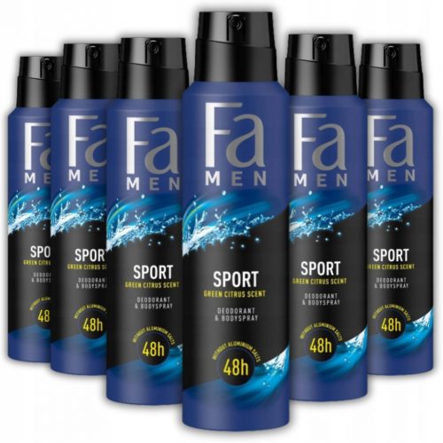  Fa Men dezodorans u spreju Sport za muškarce 150 ml x6