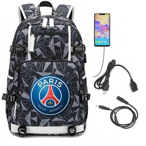  A4 VELIKI VODOOTPORNI USB RUKSAK PSG PARIS UZORI