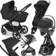  Cybex Eos Lux 2-u-1 BLK Moon Black kolica 3-u-1