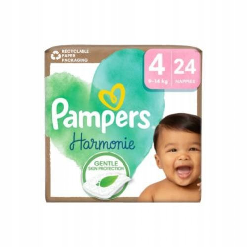  PAMPERS Harmonie Baby 4 pelene (24 kom.)