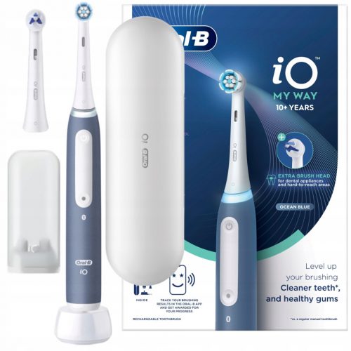  Oral-B iO serija 4 My Way Ocean Blue električna četkica za zube + glava