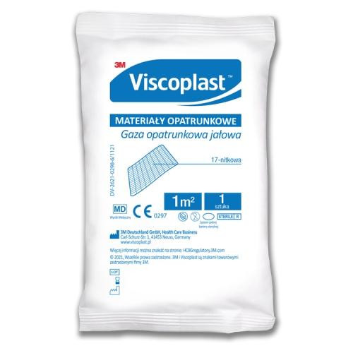  Viscoplast složena gaza 1x1 m sterilna