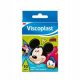  Viscoplast Mickey and Friends flasteri, 10 kom., kriške 72 mm x 25 mm