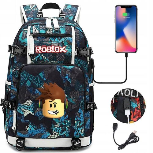  ROBLOX USB VODOOTPORNI ŠKOLSKI RUKSAK NOVO