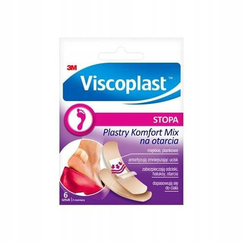  3M Viscoplast Comfort flasteri za abrazije Mix 72mmx