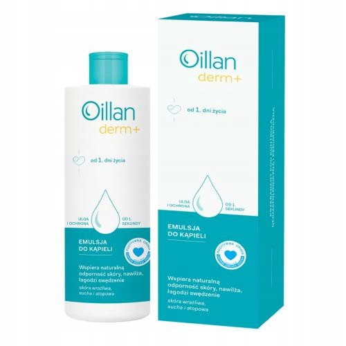  OILLAN DERM+ Emulzija za kupanje 400 ml