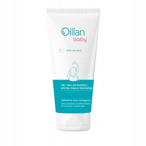  OILLAN BABY 3u1 šampon, gel za kupanje 200 ml