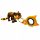  Keyrambit Keyspinner i Flexi Set Cat Kitten 3D Keychain Pupil