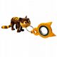  Keyrambit Keyspinner i Flexi Set Cat Kitten 3D Keychain Pupil