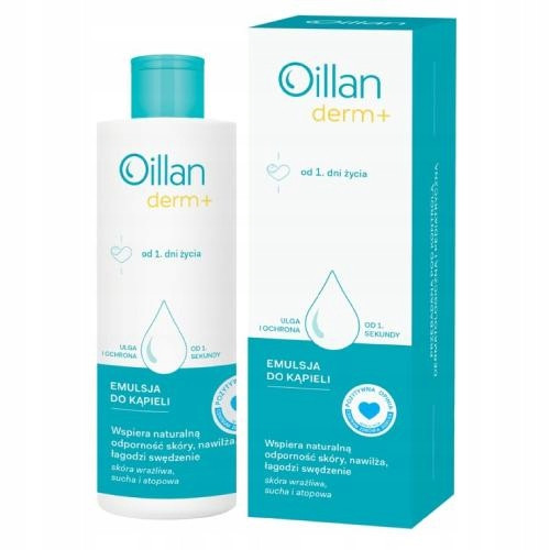  OILLAN DERM+ emulzija za kupanje 200 ml