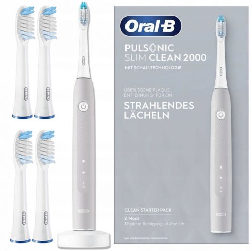  Oral-B Pulsonic Slim Clean 2000 električna četkica za zube, siva