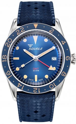  SQUALE Sub-39 GMT Vintage plavi muški sat SUB39GMTB.HTB