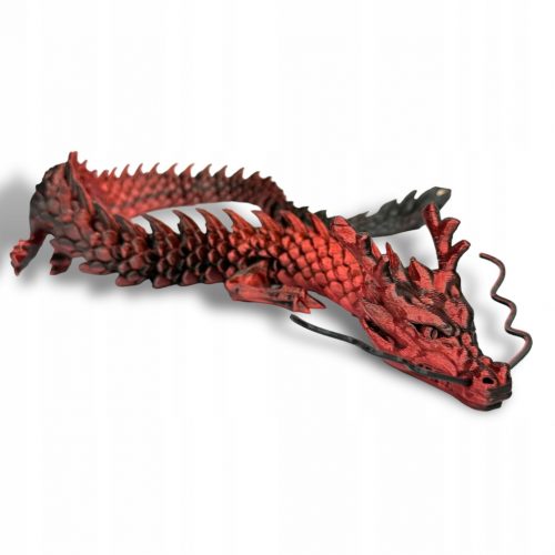  DRAGON Zglobna fleksibilna figurica zmaja 3D ispis MisticRed