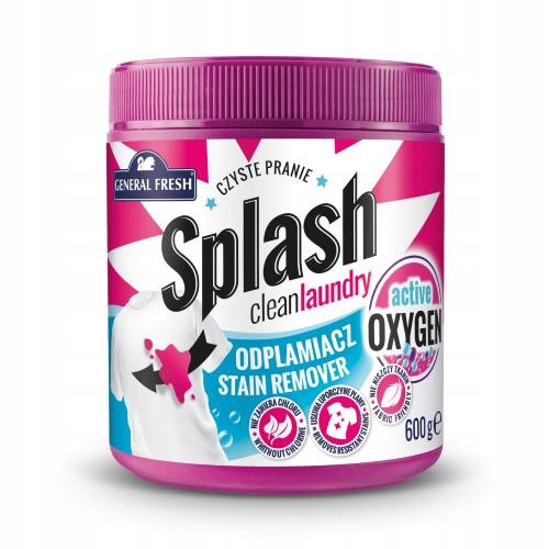  OTKLANJAČ MRLJA za tkanine aktivni kisik bez klora General Fresh Splash - 600g