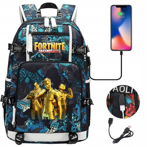  FORTNITE RUKSAK VELIKI A4 VODOOTPORNI USB