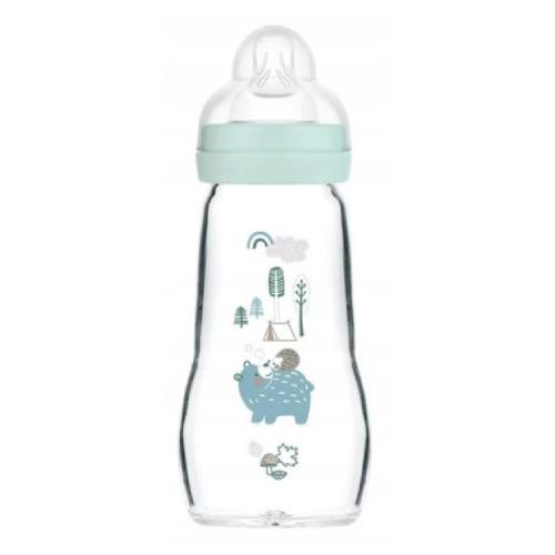  MAM Baby Feel Good staklena bočica 260 ml 2 m+