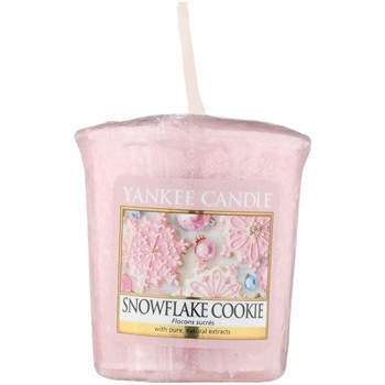  YANKEE CANDLE SNOWFLAKE COOKIE VOTIVE SAMPLER MINI MIRISNA SVIJEĆA 49g