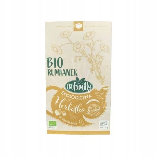  EKOFAMILLY Bio čaj Kamilica Organic, 20x1,75g