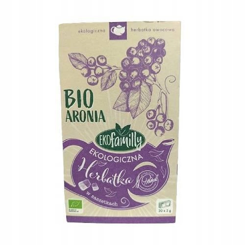  EKOFAMILLY Organic Bio čaj od aronije, 20x2g